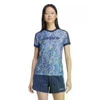 ราคา ADIDAS เสื้อยืดผู้หญิง Adidas Originals x Liberty London Tonal Cali สี Multicolor / Multicolor / Chalk White / Ambient Sky S (GRCDS53725050167)