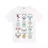 ราคา ICONIC เสื้อยืด พิมพ์ลาย อัญมณี รวมมิตร รุ่น JEWELS6029 สีขาว L (MKP1045044)
