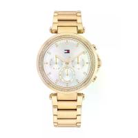 ราคา Tommy Hilfiger นาฬิกาข้อมือผู้หญิง รุ่น TH1782703,สาย Stainless Steel, สีทอง (MKP1677097)