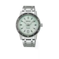 ราคา SEIKO นาฬิกาข้อมือผู้ชาย Presage Style 60's รุ่น SRPL71J ขนาด 39.5 มม. สี Ice Green (CDS22201744)