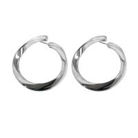 ราคา Finejewelthai ต่างหูเงิน-ต่างหูห่วง-งานสุวัน-เงินแท้-SWE002 สีเงิน (MKP0699567)