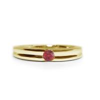 ราคา FINEJEWELTHAI แหวนทับทิม-แหวนเงิน-ทับทิมแท้-เงินแท้925-แหวนพลอยแท้-แหวนประจำเดือนเกิด-ชุบทอง-R1207rb-g สีทอง 55 (MKP1282559)