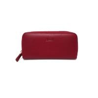 ราคา MARWELL กระเป๋าธนบัตรสตรี ทรงยาว ซิปรอบเดี่ยว หนังแท้ สีแดง One Size (MKP1660952)