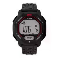 ราคา Timex นาฬิกาข้อมือผู้ชาย UFC Spark Digital รุ่น TW2V83800 สายเรซิ่น สีดำ (MKP1605195)