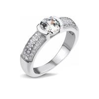 ราคา 555jewelry แหวนเงินแท้ รุ่น MDSLR048 สี Silver ไซส์ E53 E53 (GRMKPPR000120049)