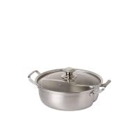 ราคา Cuizimate หม้อชาบู ขนาด 28 ซม. สีเงิน (CDS97779667)
