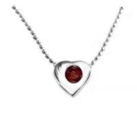 ราคา FINEJEWELTHAI จี้โกเมน-จี้เงิน-โกเมนแท้-สร้อยคอเงิน-P1008gm สีเงิน (MKP0824074)