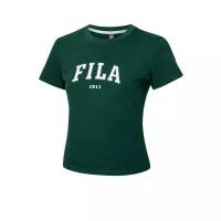 ราคา FILA เสื้อยืดผู้หญิง Iconic สีเขียว - FI039AP054EITH M (MKP1966194)
