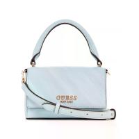 ราคา GUESS กระเป๋าผู้หญิง รุ่น ZG964378 FEDANA MINI TOP HANDLE FLAP - สีฟ้า One Size (MKP1920364)