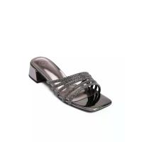 ราคา FOF รองเท้าส้นสูงผู้หญิง สายคาดเพชร 38 EU (CDS17894371)