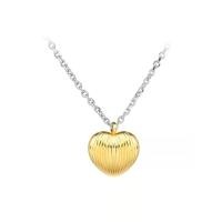 ราคา 555jewelry สร้อยคอ Unisex สแตนเลสสตีล สีทอง 45cm (GRMKPPR000140339)