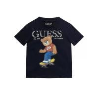 ราคา GUESS Guess เสื้อยืดเด็กผู้ชาย อายุ 3-6 ปี N5GI04K8HM4 - สีน้ำเงิน 6 (MKP1988502)