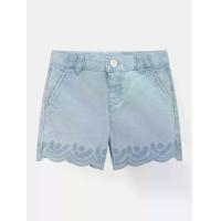 ราคา GUESS Guess กางเกงยีนส์ขาสั้นเด็กผู้หญิง อายุ 3-7 ปี K5GD07D5NZ0 - สีฟ้า 4 (MKP1988680)