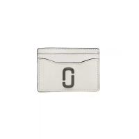 ราคา MARC JACOBS กระเป๋าใส่บัตร THE UTILITY SNAPSHOT CARD CASE สี BLACK/WHITE One Size (MKP1750649)