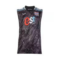 ราคา GRAND SPORT เสื้อวอลเลย์บอลทีมชาติแขนกุด 2023 ชาย (014339) สีดำ S (MKP1599223)