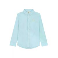 ราคา GIORDANO เสื้อเชิ้ตแขนยาวเด็กผู้ชาย Regular Oxford Shirts (Lion) สีฟ้า Turquoise 130 (MKP1989399)