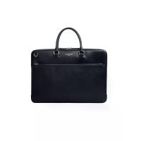 ราคา TAKEO KIKUCHI กระเป่าเอกสาร CAVIAR BUSINESS BAG สีดำ One Size (GRMKPPR000174321)