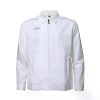 ราคา GRAND SPORT เสื้อแจ็คเก็ตสีล้วนตัดต่อไหล่ สีขาว (020681) 5XL (MKP1359880)
