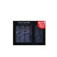 ราคา GUY LAROCHE INNERWEAR กางเกงในชาย รุ่น PACK 6 ชิ้น Cotton spandex สีเทาและดำ (JUS4905R5) XL (MKP0851252)