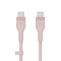 ราคา BELKIN สายชาร์จ USB-C ได้รับการรับรอง USB-IF รองรับชาร์จเร็ว 0-50% ใน 26 นาที* สายซิลิโคลนไม่พันกัน ทนเพิ่มขึ้น 25 เท่า* ใช้ได้กับสมาร์ทโฟนแอนดรอยทุกรุ่น สีชมพู 1 เมตร (MKP1021483)