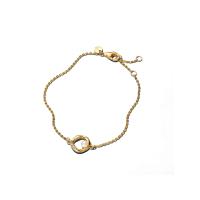 ราคา PANDORA สร้อยข้อมือ 14k gold-plated bracelet สีทอง 18cm (MKP1988071)