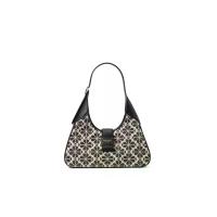 ราคา KATE SPADE NEW YORK กระเป๋าสะพายไหล่รุ่น Spade Flower Jacquard Nouveau Shoulder Bag สีดำ One Size (MKP1991878)