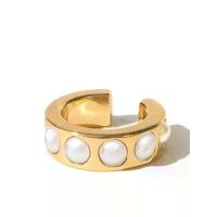 ราคา Shependence ต่างหูหนีบมุกใหญ่ล้อม รุ่น SPDEC012 สีทอง (MKP0918313)