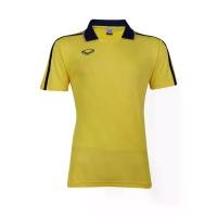 ราคา GRAND SPORT เสื้อกีฬาคอปกกุ๊นไหล่ (011580) สีเหลือง S (MKP1989456)