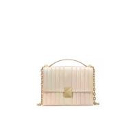 ราคา KATE SPADE NEW YORK กระเป๋าสะพายไหล่รุ่น Deco Quilted Chain Shoulder Bag สีชมพู One Size (MKP1991877)