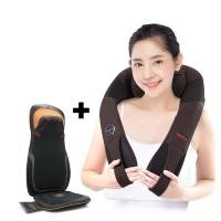 ราคา Tokuyo เครื่องนวดคอ บ่า ไหล่ รุ่น TH-519+เบาะนวดไฟฟ้า เบาะนวดในรถยนต์ รุ่น EMK-101 (MKP1005162)