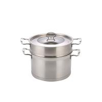 ราคา Cuizimate ชุดหม้อนึ่งสเตนเลส 2 ชั้น (SS201) รุ่น FT02003B201 ขนาด 26 ซม. สีเงิน (CDS95651422)