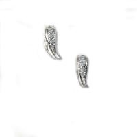 ราคา FINEJEWELTHAI ต่างหู-ต่างหูเพชร-ต่างหูเงิน-เพชรสังเคราะห์-เงินแท้ -E1062cz สีเงิน (MKP1447124)