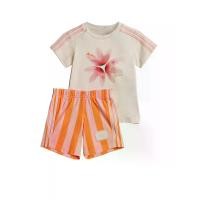 ราคา ADIDAS KIDS ชุดเซ็ตเด็กทารกยูนิเซ็กส์ เสื้อยืด + กางเกงขาสั้น Originals Summer Glow สีขาว 74 UK (CDS22384195)