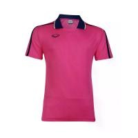 ราคา GRAND SPORT เสื้อกีฬาคอปกกุ๊นไหล่ (011580) สีชมพู M (MKP1989420)