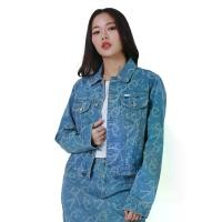 ราคา LEE เสื้อแจ็กเก็ตผู้หญิง คอลเลคชั่น Lee Pink สียีนส์อ่อน L (MKP1992479)