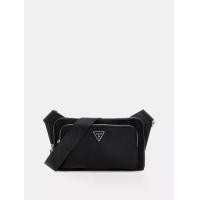 ราคา GUESS Guess Men Milano nylon กระเป๋าคาดอก รุ่น HMMINYP5214 สีดำ One Size (MKP1991696)