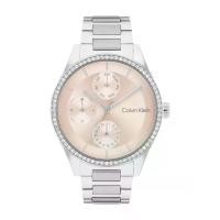 ราคา Calvin Klein นาฬิกาข้อมือผู้หญิง รุ่น CK25100007,สาย Stainless Steel, สีเงิน (MKP1677133)