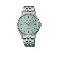 ราคา SEIKO นาฬิกาข้อมือผู้หญิง Presage Cocktail Time รุ่น SRPL63J ขนาด 34 มม. สีเขียว (CDS22416704)