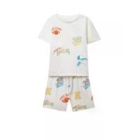 ราคา SFERA KIDS ชุดนอนเด็กโตผู้ชาย College สีขาว 5_EU (GRCDS54525040254)