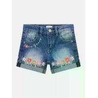 ราคา GUESS Guess กางเกงยีนส์ขาสั้นเด็กผู้หญิง อายุ 4-7 ปี K5GD02D45E0 - สีฟ้า 6 (GRMKPPR000174751)