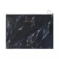 ราคา e-file แฟ้มซองซิป ลายหินอ่อน E-FILE รุ่น 18A-BK สีดำ ขนาด 330 x 245 x 3 มม. (MKP1483363)