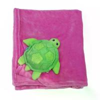 ราคา Zoocchini ผ้าห่มเนื้อนุ่มนิ่มติดมาพร้อมกับตุ๊กตาเต่าน้องสีเขียว (MKP1042370)