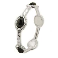 ราคา Finejewelthai กำไลบัวเงิน-นิล-งานสุวัน-กำไลนิล-กำไลเงิน-SWB004on สีเงิน (MKP0704390)