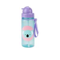 ราคา SKIP HOP ขวดน้ำพกพาสำหรับเด็ก Zoo Straw Bottle PP Koala 13 ออนซ์ สีน้ำเงินอมเขียว (CDS89820513)