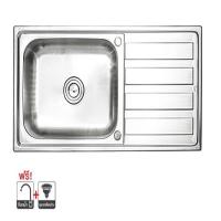 ราคา Teka อ่างล้างจานฝัง 1 หลุม 1 ที่พัก รุ่น TX 1B 1D สีสเตนเลส (MKP1467314)