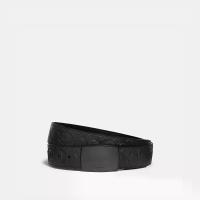 ราคา COACH เข็มขัดรุ่น Plaque Buckle Cut-To-Size Reversible Belt, 38Mm สีดำ One Size (MKP1392393)
