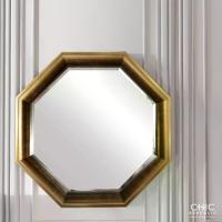 ราคา Chic Republic กระจกติดผนัง SUNSHINE/60x60 สี ทอง/ใส (MKP1027333)