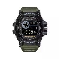 ราคา SMAEL นาฬิกาข้อมือผู้หญิง Sport Digital LED ฟังก์ชั่นครบ รุ่น SM8010 สีเขียว (MKP0593992)