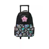 ราคา SMIGGLE กระเป๋าเป้ล้อลากยูนิเซ็กส์เด็กโต พร้อมล้อมีไฟสว่าง Trailblazer สี Black Mix (CDS22285409)