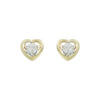 Marc Jewelry ต่างหูทอง 18K รุ่น GE80219VS1/YG